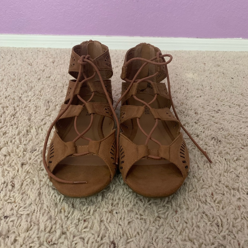 New Rampage Brown Sandals